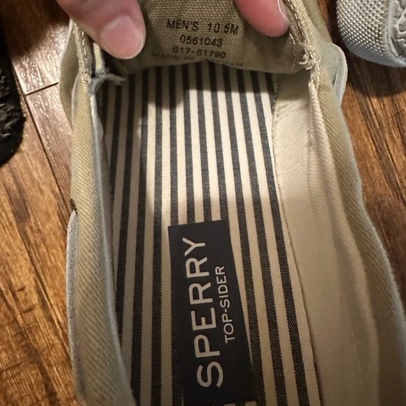 Sperry Men's Olive Boat Shoes - Picture 5 of 5